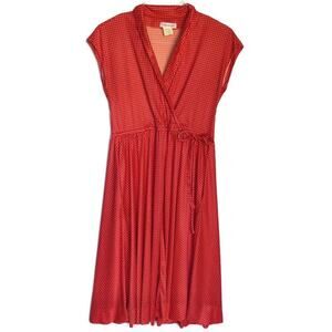 California Girl red and white polka dot dress